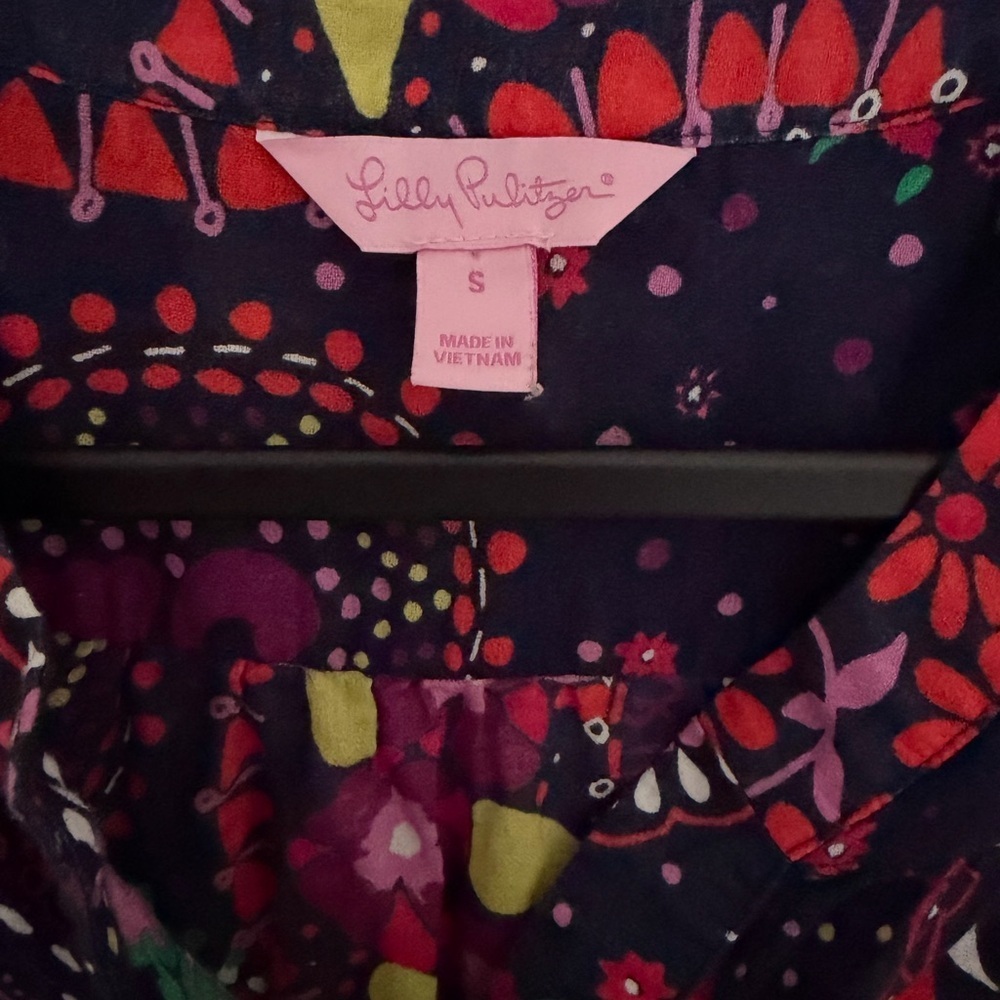 Lilly Pulitzer Multicolor Paisley Blouse - Picture 2 of 6